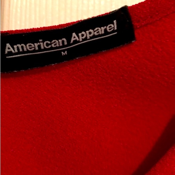 NEW American Apparel Crepe Tank Blouse - Picture 4 of 4